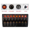 Genuine marine overhaead aircraft blue blank vehicle switch panel server race remote RV switch panel